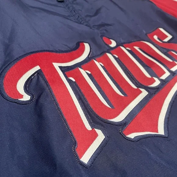 Minnesota Twins Windbreaker 2XL Majestic Dugout Authentics Collection Jacket - Picture 4 of 7
